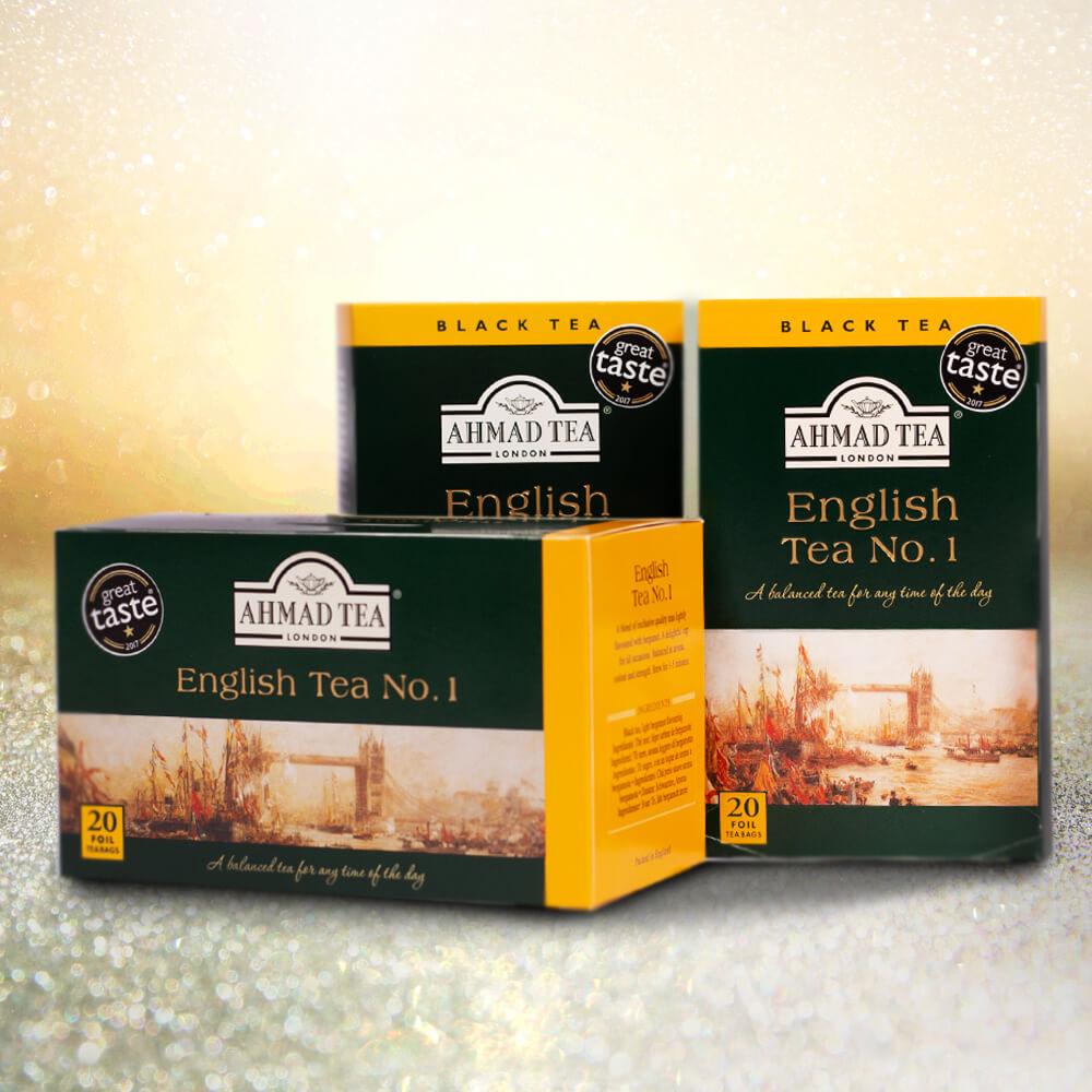 Comprar Ahmad Tea Black Tea, Engligh Tea No. 1 Teabags, 100 ct